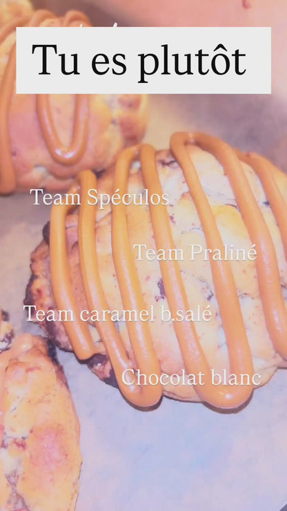 Cookie Pistache framboise
